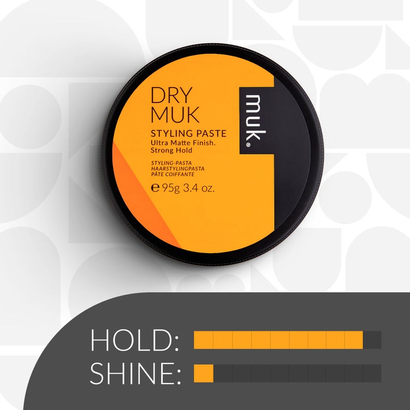 MUK. Haircare Dry Ultra Matte Styling Paste, Strong Hold Paste - 3.4oz - Image 3